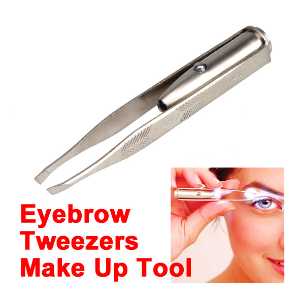 LED Eyebrow Tweezers